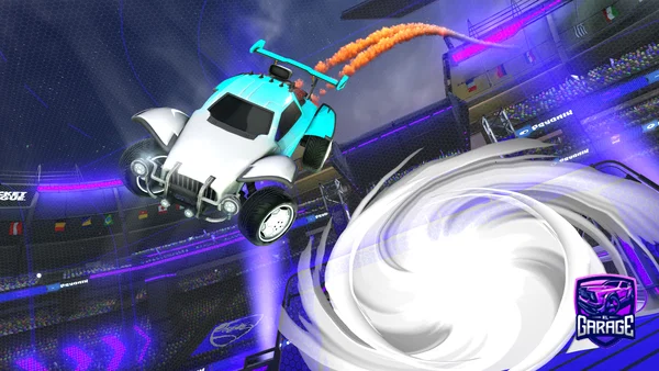 A Rocket League car design from nydlig_finish