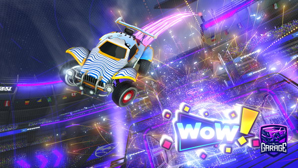 A Rocket League car design from Elmexios