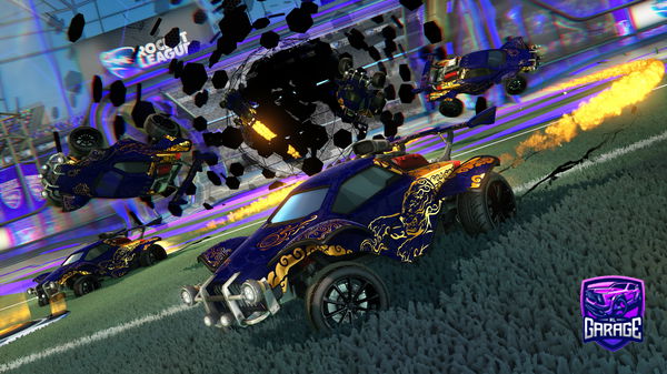 A Rocket League car design from Wdhh3