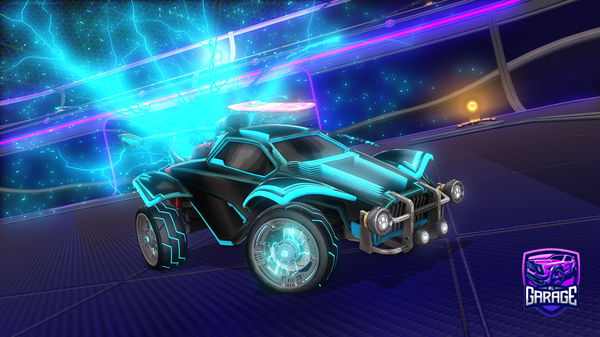 A Rocket League car design from Isiaha