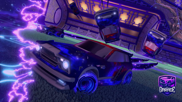 A Rocket League car design from Dracolex90