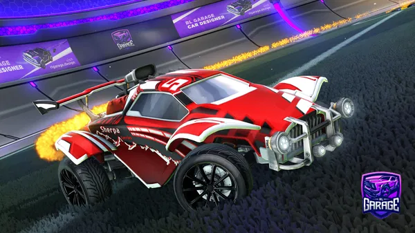 A Rocket League car design from Akxx