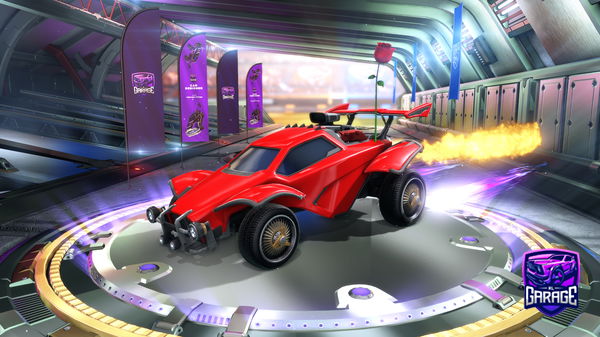 A Rocket League car design from Jazz09