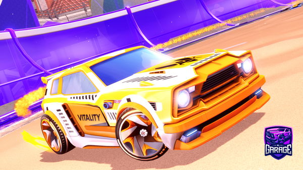 A Rocket League car design from ilikecat