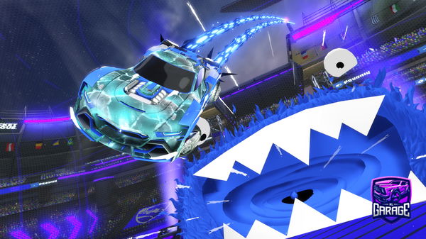 A Rocket League car design from Kazuya754