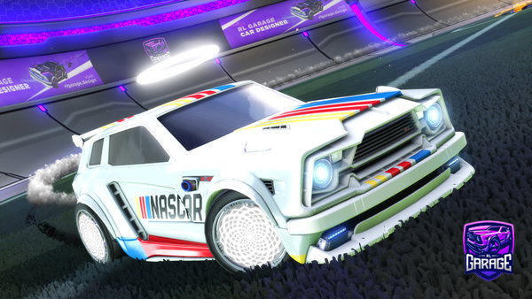 A Rocket League car design from sno_rl