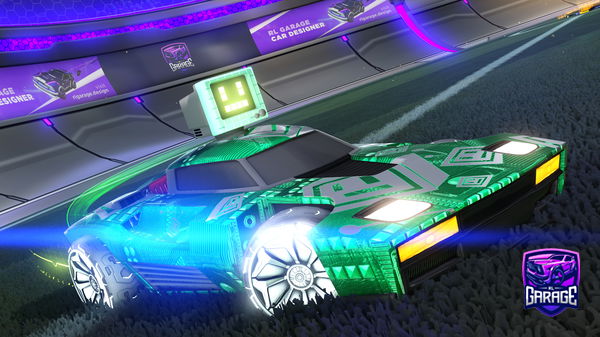 A Rocket League car design from Lexa_S78