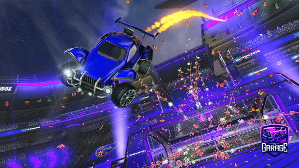 A Rocket League car design from AlphaTOAD