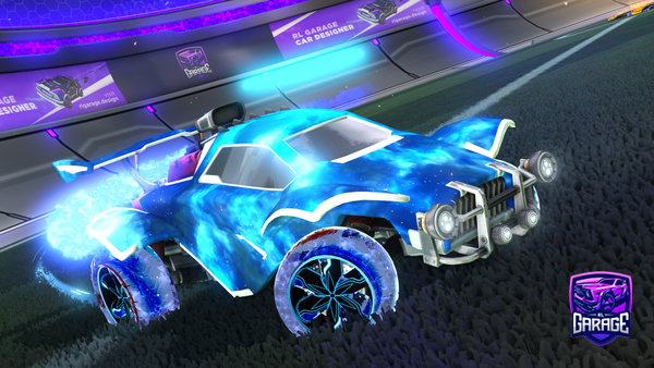 A Rocket League car design from RbbinHero