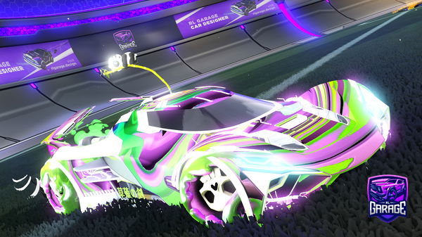 A Rocket League car design from DA_1RISH_KID