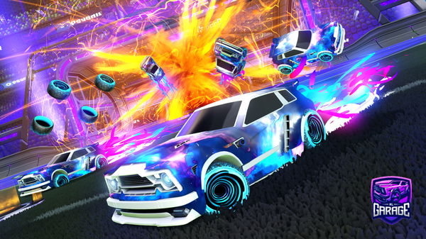 A Rocket League car design from DarkSky9919