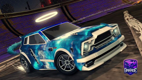 A Rocket League car design from PINTOJRPRO