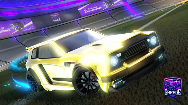 A Rocket League car design from Llama15