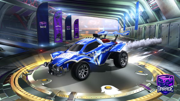 A Rocket League car design from V1P3RZ