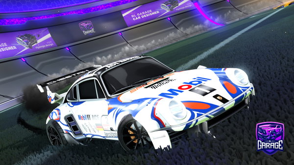 A Rocket League car design from CosmicRay