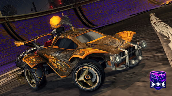 A Rocket League car design from NRG_Gamer13