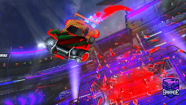 A Rocket League car design from bappleton