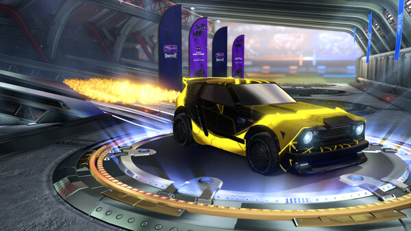 A Rocket League car design from Zep973