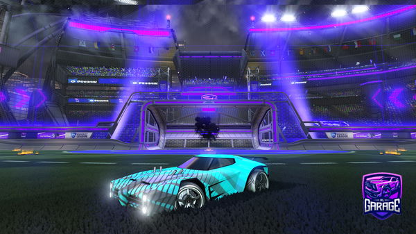 A Rocket League car design from LorenczPS5