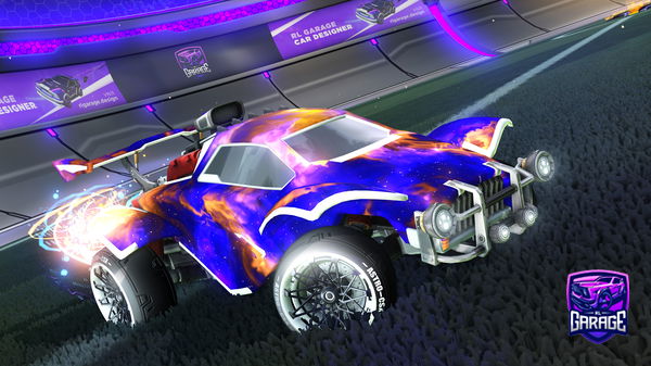 A Rocket League car design from AddE36ToRL