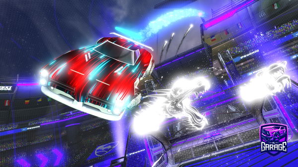 A Rocket League car design from Wresets12