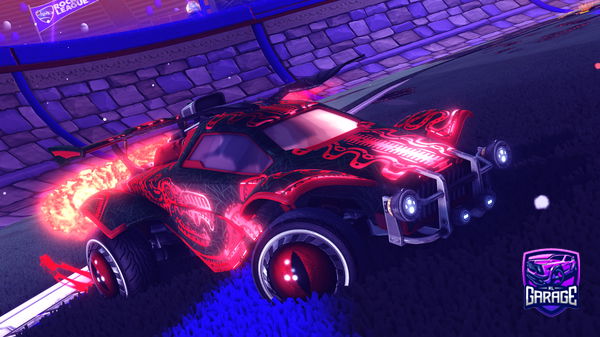 A Rocket League car design from KIABOYZ