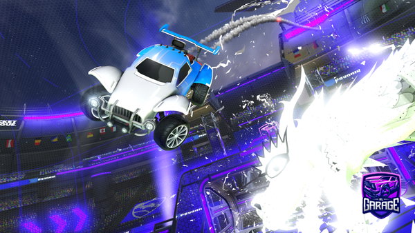 A Rocket League car design from rokeeter