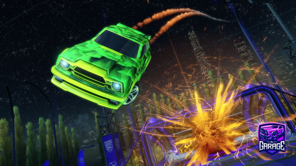 A Rocket League car design from Dominik5230