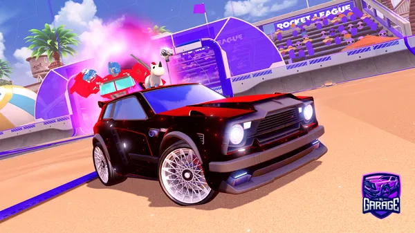 A Rocket League car design from Longstrike91