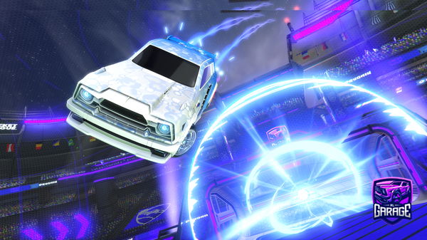 A Rocket League car design from Corrupted3D
