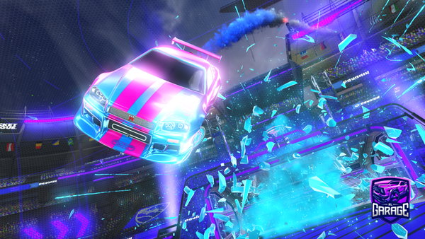 A Rocket League car design from ERASER-CJ