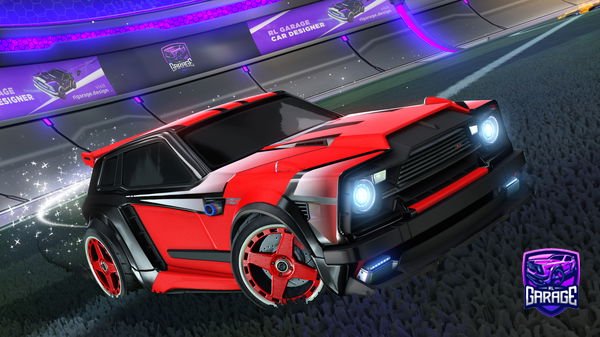 A Rocket League car design from smilingrn