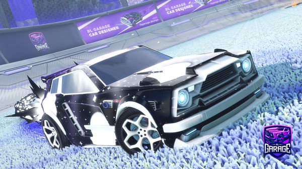 A Rocket League car design from Scuffed_Musty567