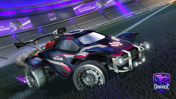 A Rocket League car design from Gurrrrrra07