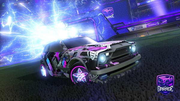 A Rocket League car design from Lsama