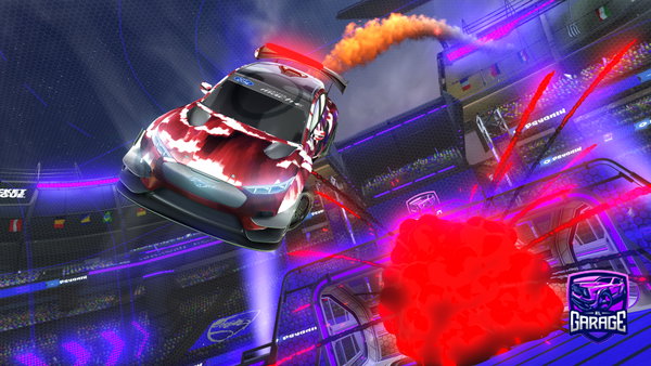 A Rocket League car design from elpepegod88