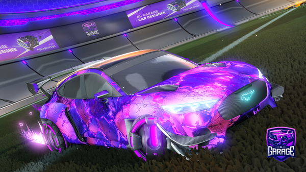 A Rocket League car design from Delinquent
