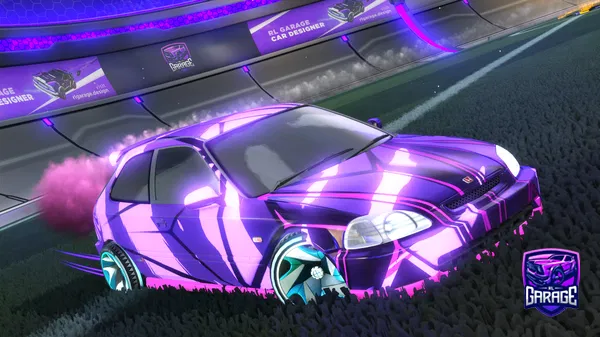 A Rocket League car design from KeyCrowdTrader