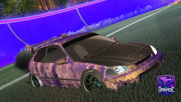 A Rocket League car design from Polka