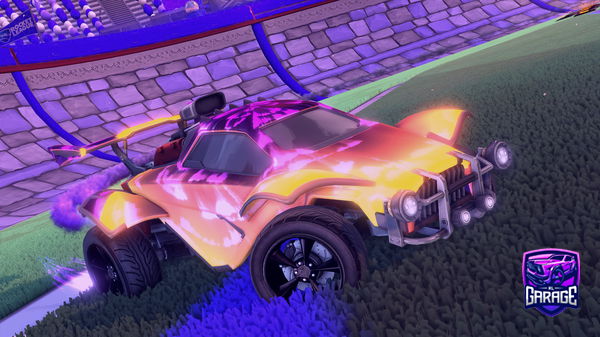 A Rocket League car design from sazerac