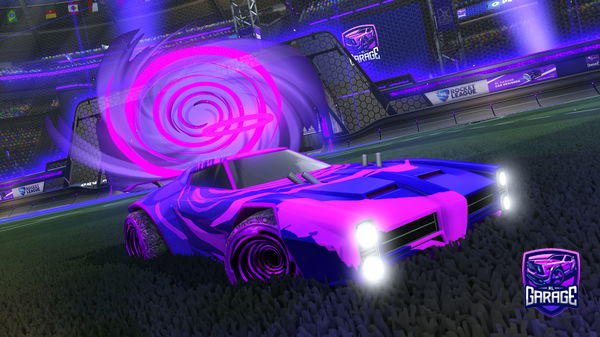 A Rocket League car design from RG09MP