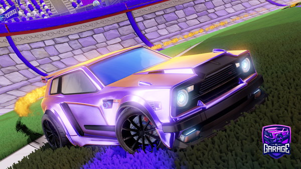 A Rocket League car design from MazBasket