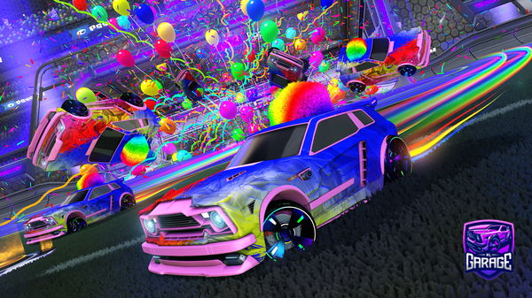 A Rocket League car design from hugzcrii
