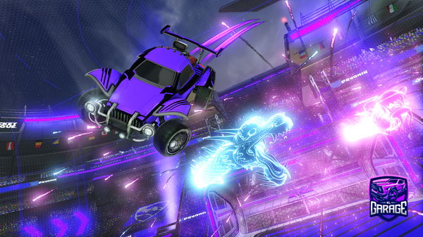 A Rocket League car design from Frixty