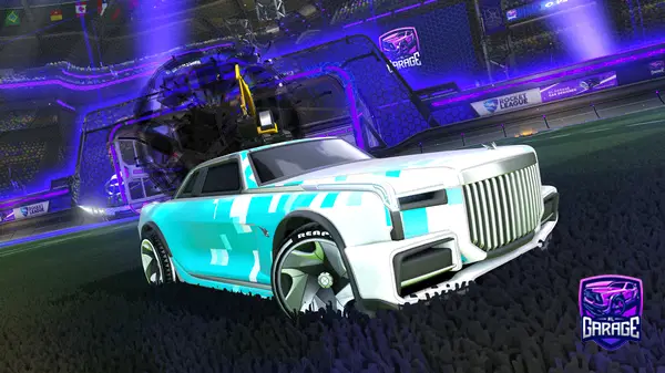 A Rocket League car design from therollsroycefan