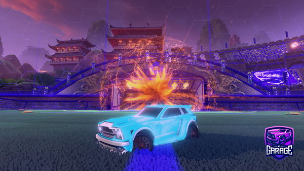 A Rocket League car design from Casparexe