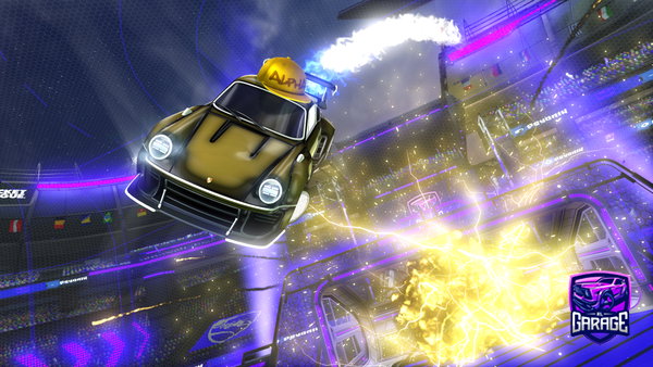 A Rocket League car design from itasefano