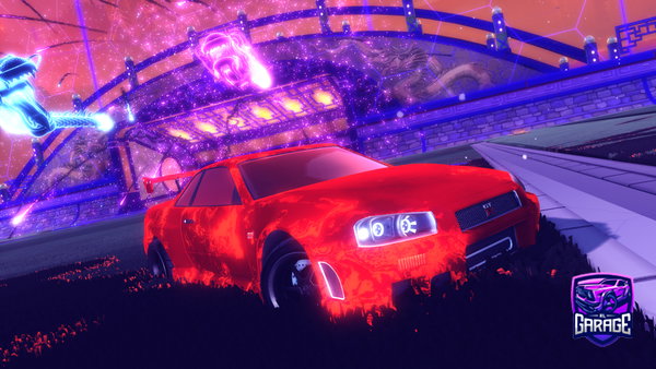 A Rocket League car design from amazifens123