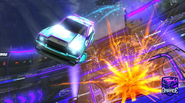 A Rocket League car design from Azdr_