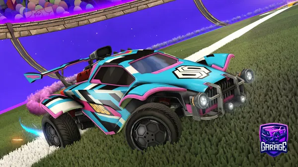 A Rocket League car design from FROSTY14